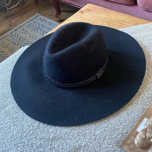 Black Boho Hat - Picture 3 of 4